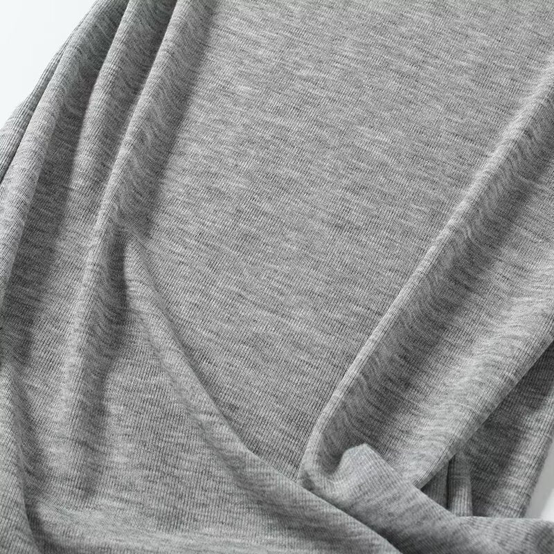 Women's double-layer O Neck short sleeved T-shirt