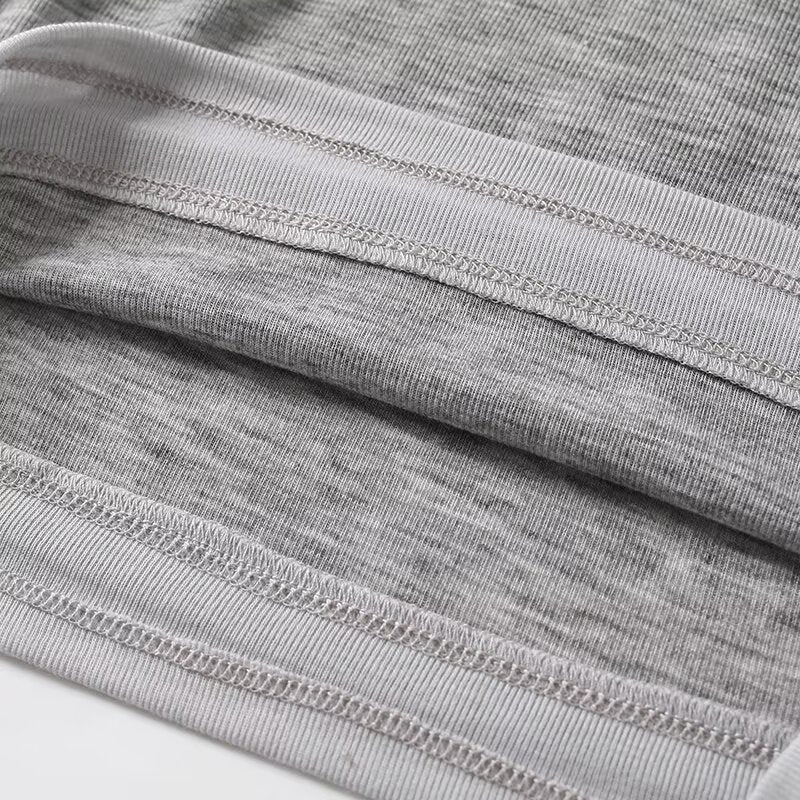 Women's Two tone Edge Sleeveless Vest T-shirt