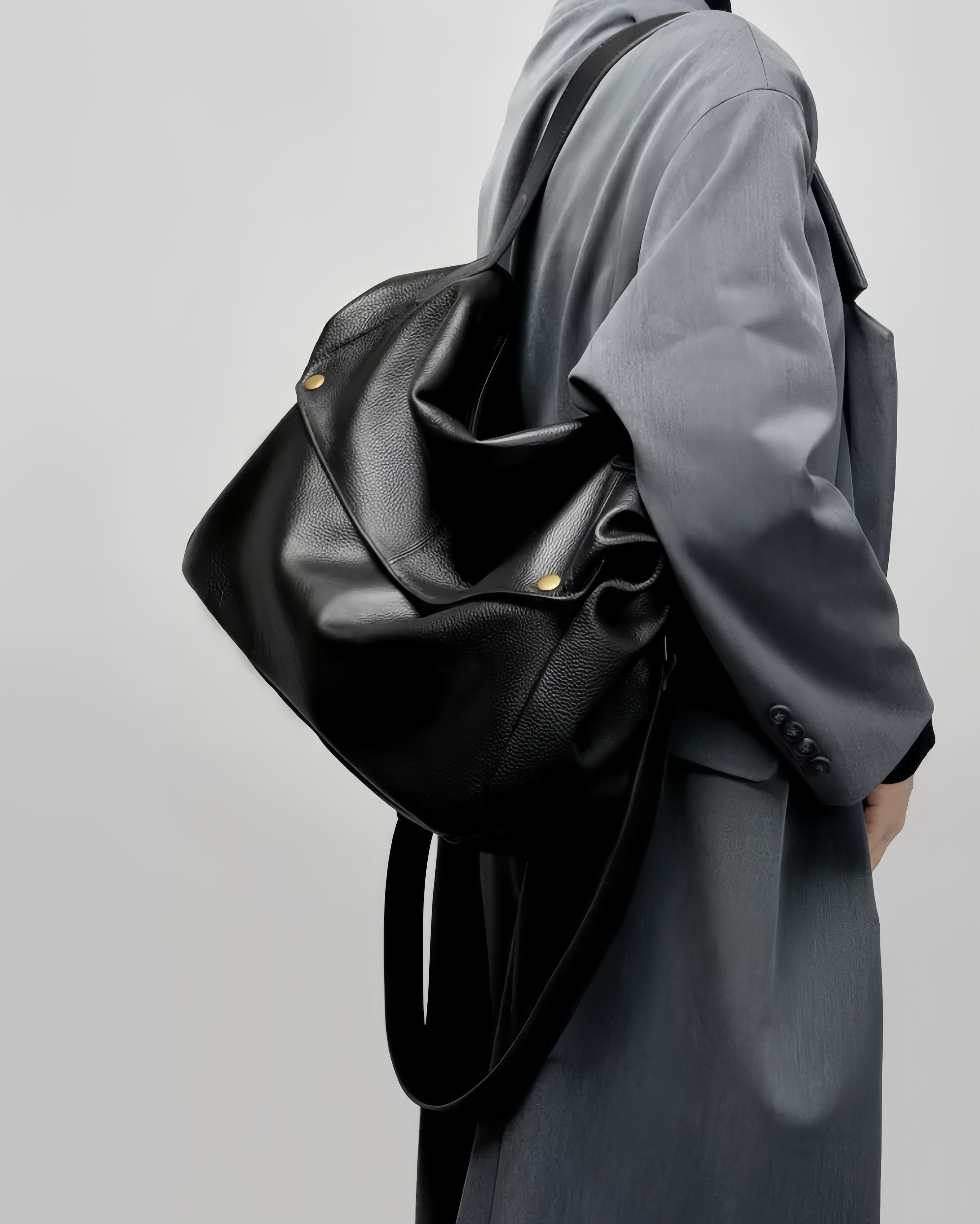 #129.99 Noir Flow Tote