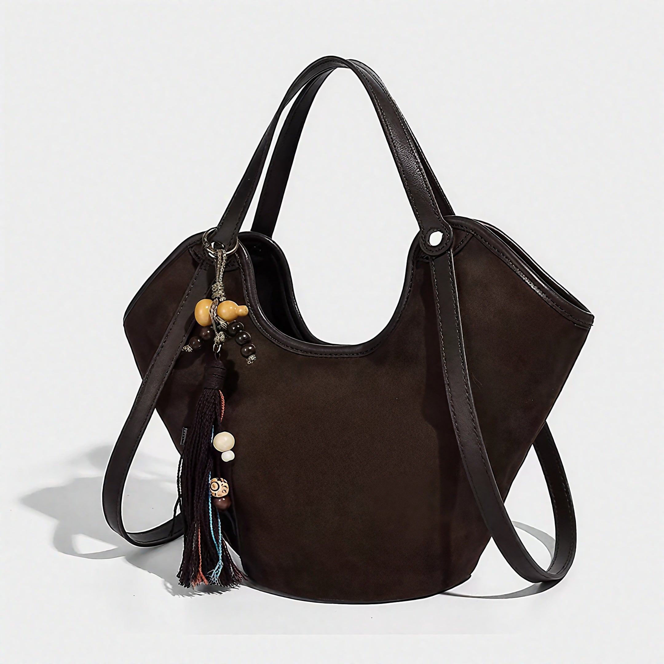 #169.99 VintageSuede Crescent Bag