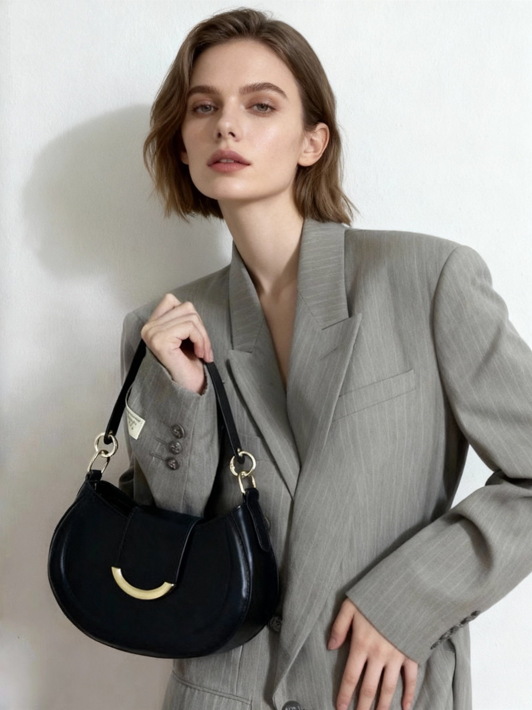#139.99 Crescent Charm Bag