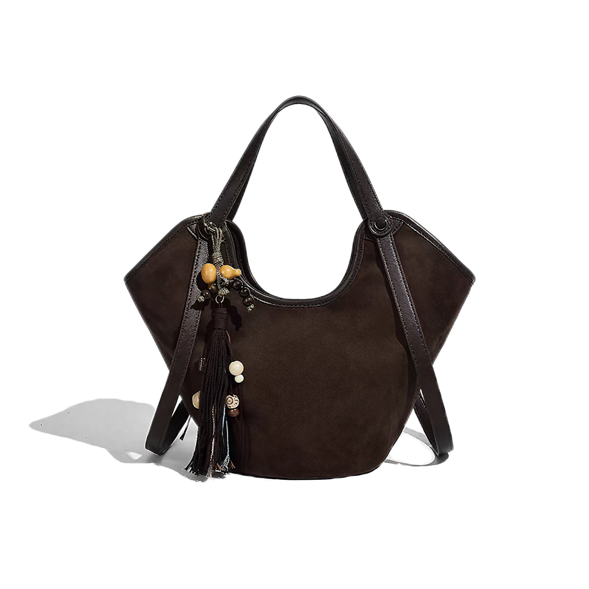 #169.99 VintageSuede Crescent Bag